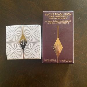 Charlotte tilbury magic cream & matte lipstick NWT